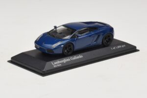 Lamborghini Gallardo Blue Metallic Minichamps 1:43 400103505 Pressofusione — immagine 2 di 5