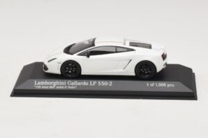 Lamborghini Gallardo LP550-2 Tricolore Bianco Minichamps 1:43 400103801 Pressofusione