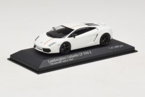 Lamborghini Gallardo LP550-2 Tricolore Bianco Minichamps 1:43 400103801 Pressofusione — immagine 2 di 5