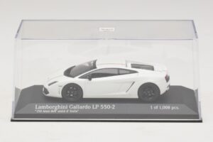 Lamborghini Gallardo LP550-2 Tricolore Bianco Minichamps 1:43 400103801 Pressofusione — immagine 4 di 5