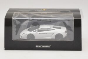 Lamborghini Gallardo LP560-4 Academy Bianco Minichamps 1:43 436103801 Pressofusione — immagine 5 di 5