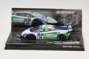 Lamborghini Gallardo LP600 GT3 #34 Reiter Engineering H-J. Stuck 24 Hours of Nurburgring 2011 Minichamps 1:43 437111284 Press