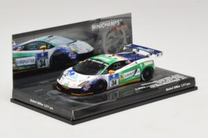 Lamborghini Gallardo LP600 GT3 #34 Reiter Engineering H-J. Stuck 24 Hours of Nurburgring 2011 Minichamps 1:43 437111284 Press — immagine 2 di 5