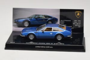 Lamborghini Jarama 400 GTS Blu Minichamps 1:43 436103400 Pressofusione