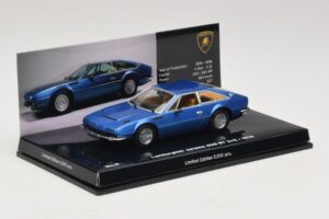 Lamborghini Jarama 400 GTS Blu Minichamps 1:43 436103400 Pressofusione — immagine 2 di 5