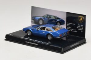Lamborghini Jarama 400 GTS Blu Minichamps 1:43 436103400 Pressofusione — immagine 3 di 5