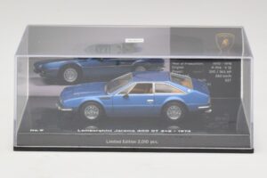 Lamborghini Jarama 400 GTS Blu Minichamps 1:43 436103400 Pressofusione — immagine 4 di 5