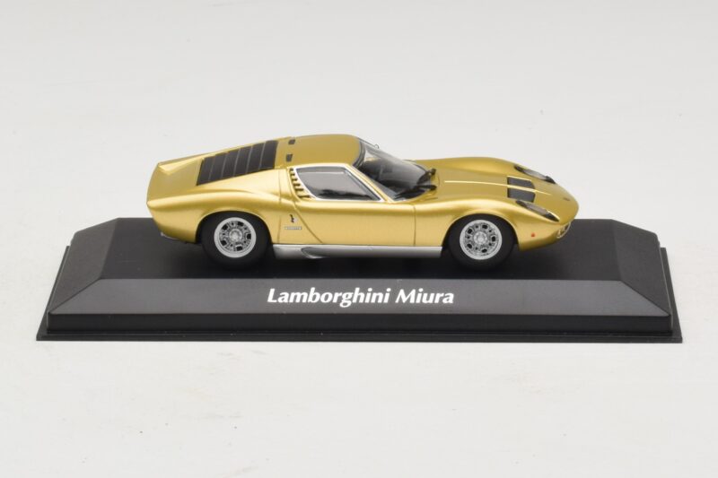 Lamborghini Miura P400 Oro Maxichamps 1:43 940103002 Pressofusione