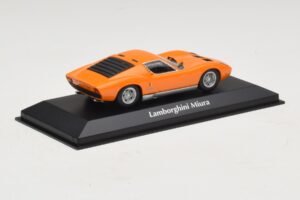 Lamborghini Miura P400 Arancione Maxichamps 1:43 940103001 Pressofusione — immagine 2 di 5