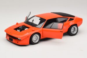 Lamborghini Urraco Rally Arancione Kyosho 1:18 08445P Pressofusione — immagine 2 di 8