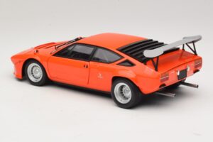 Lamborghini Urraco Rally Arancione Kyosho 1:18 08445P Pressofusione — immagine 7 di 8