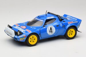 Lancia Stratos HF #4 B. Darniche / A. Mahe Rally Monte Carlo 1979 Solido 1:18 Lancia Stratos HF #4 B. Darniche / A. Mahe Rally Monte Carlo 1979 Solido 1:18 9019 Pressofusione