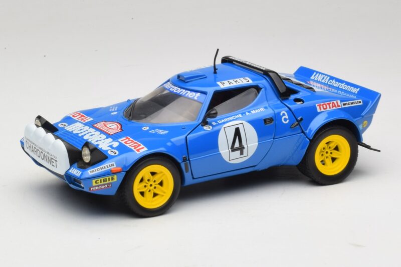 Lancia Stratos HF #4 B. Darniche / A. Mahe Rally Monte Carlo 1979 Solido 1:18 9019 Pressofusione