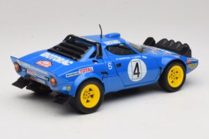 Lancia Stratos HF #4 B. Darniche / A. Mahe Rally Monte Carlo 1979 Solido 1:18 9019 Pressofusione — immagine 3 di 8