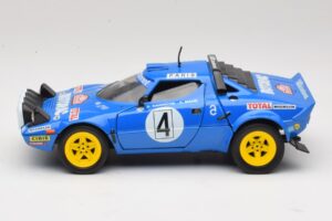 Lancia Stratos HF #4 B. Darniche / A. Mahe Rally Monte Carlo 1979 Solido 1:18 9019 Pressofusione — immagine 4 di 8