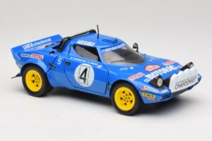 Lancia Stratos HF #4 B. Darniche / A. Mahe Rally Monte Carlo 1979 Solido 1:18 9019 Pressofusione — immagine 6 di 8