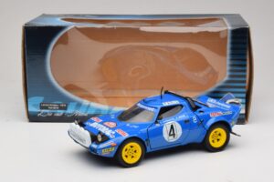 Lancia Stratos HF #4 B. Darniche / A. Mahe Rally Monte Carlo 1979 Solido 1:18 9019 Pressofusione — immagine 8 di 8