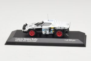 Lancia Stratos Rally #2 M. Alen / I. Kivimaki RAC Rally 1979 Minichamps 1:43 430791202 Pressofusione