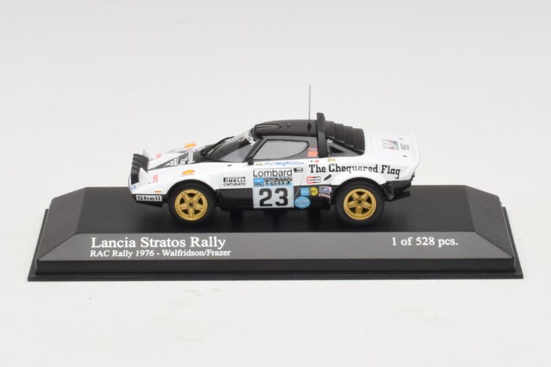 Lancia Stratos Rally #23 Walfridson / Frazer RAC Rally 1976 Minichamps 1:43 430761223 Pressofusione