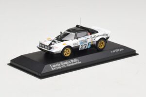 Lancia Stratos Rally #23 Walfridson / Frazer RAC Rally 1976 Minichamps 1:43 430761223 Pressofusione — immagine 2 di 5