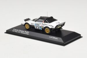 Lancia Stratos Rally #23 Walfridson / Frazer RAC Rally 1976 Minichamps 1:43 430761223 Pressofusione — immagine 3 di 5