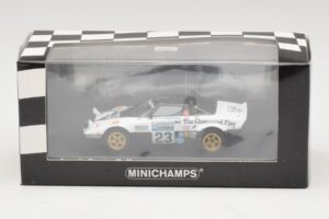 Lancia Stratos Rally #23 Walfridson / Frazer RAC Rally 1976 Minichamps 1:43 430761223 Pressofusione — immagine 5 di 5