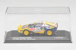 Lancia Stratos Rally #24 F. Tabaton / Radaelli San Remo Rally 1980 Minichamps 1:43 430801224 Pressofusione — immagine 4 di 5