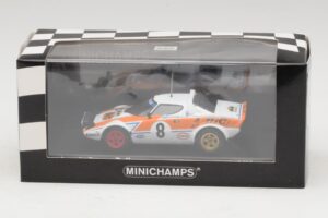 Lancia Stratos Rally #8 Livieratos / Manolis Acropolis Rally 1978 Minichamps 1:43 430781208 Pressofusione — immagine 5 di 5