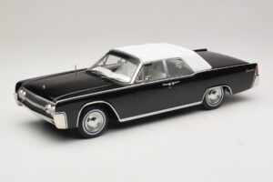 Lincoln Continental Convertible Nero Bad Boys KK-Scale 1:18 KKDC181521 Pressofusione — immagine 2 di 7