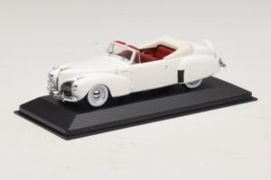 Lincoln Continental Cabriolet Bianco Minichamps 1:43 400082501 Pressofusione — immagine 2 di 5