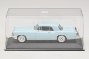 Lincoln Continental Mark II Celeste Minichamps 1:43 400082304 Pressofusione — immagine 4 di 5