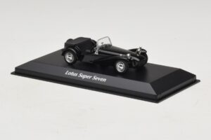 Lotus Super Seven Nero Maxichamps 1:43 940113631 Pressofusione — immagine 3 di 5
