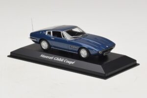 Maserati Ghibli Blu Metallizzato Maxichamps 1:43 940123321 Pressofusione — immagine 3 di 5