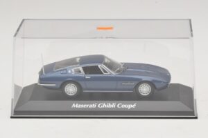 Maserati Ghibli Blu Metallizzato Maxichamps 1:43 940123321 Pressofusione — immagine 4 di 5