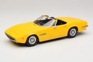 Maserati Ghibli Spyder Giallo KK-Scale 1:18 Maserati Ghibli Spyder Giallo KK-Scale 1:18 KKDC181303 Pressofusione
