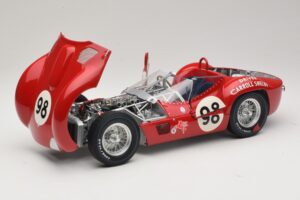 Maserati Tipo 61 #98 C. Shelby Times Mirror GP For Sportscars 1960 Minichamps 1:12 120601298 Pressofusione — immagine 2 di 8