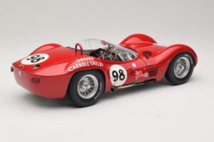 Maserati Tipo 61 #98 C. Shelby Times Mirror GP For Sportscars 1960 Minichamps 1:12 120601298 Pressofusione — immagine 4 di 8