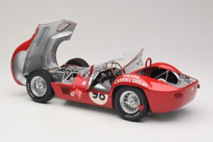 Maserati Tipo 61 #98 C. Shelby Times Mirror GP For Sportscars 1960 Minichamps 1:12 120601298 Pressofusione — immagine 5 di 8