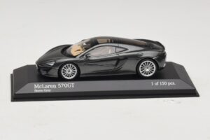 McLaren 570GT Storm Grey Minichamps 1:43 537154520 Pressofusione