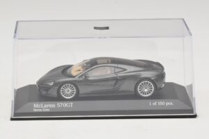 McLaren 570GT Storm Grey Minichamps 1:43 537154520 Pressofusione — immagine 4 di 5