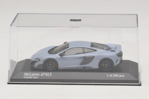 McLaren 675LT Ceramic Grey Minichamps 1:43 537154420 Pressofusione — immagine 4 di 5