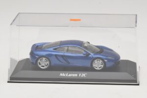McLaren MP4-12C Blue Metallic Maxichamps 1:43 940133021 Pressofusione — immagine 4 di 5