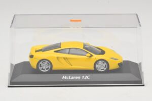 McLaren MP4-12C Giallo Maxichamps 1:43 940133020 Pressofusione — immagine 4 di 5