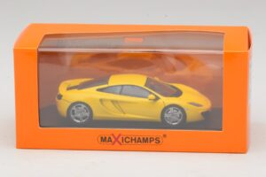 McLaren MP4-12C Giallo Maxichamps 1:43 940133020 Pressofusione — immagine 5 di 5
