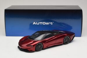 McLaren Speedtail Volcano Red AUTOart 1:18 76087 Composito — immagine 8 di 8