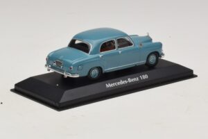 Mercedes 180 W120 Blu Maxichamps 1:43 940033102 Pressofusione — immagine 2 di 5