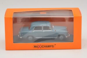 Mercedes 180 W120 Blu Maxichamps 1:43 940033102 Pressofusione — immagine 5 di 5