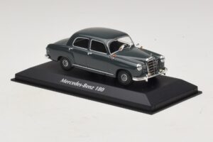 Mercedes 180 W120 Grigio Maxichamps 1:43 940033100 Pressofusione — immagine 3 di 5