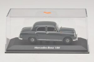 Mercedes 180 W120 Grigio Maxichamps 1:43 940033100 Pressofusione — immagine 4 di 5