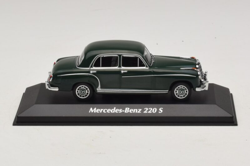 Mercedes 220 S W180 Verde Scuro Maxichamps 1:43 940033001 Pressofusione